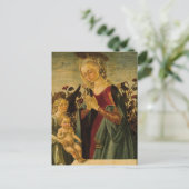 Carte Postale Madonna, Enfant et Ange de la Renaissance italienn (Debout devant)