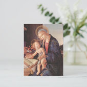 Carte Postale Madonna enseigne à l'enfant Jésus (Debout devant)