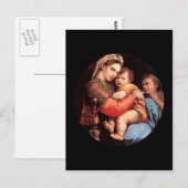 Carte postale Madonna et Child (Devant / Derrière)