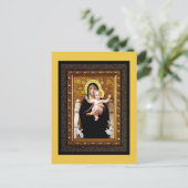 Carte postale Madonna et Child Fine Art Holiday (Debout devant)