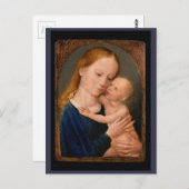 Carte Postale Madonna et Christ Child (Devant / Derrière)