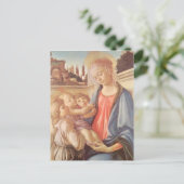 Carte Postale Madonna et deux anges de Botticelli (Debout devant)