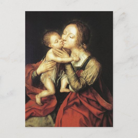 CARTE POSTALE MADONNA ET ENFANT (Devant)