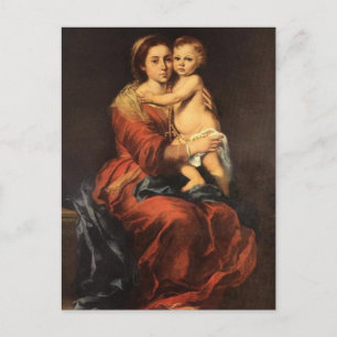 CARTE POSTALE MADONNA ET ENFANT