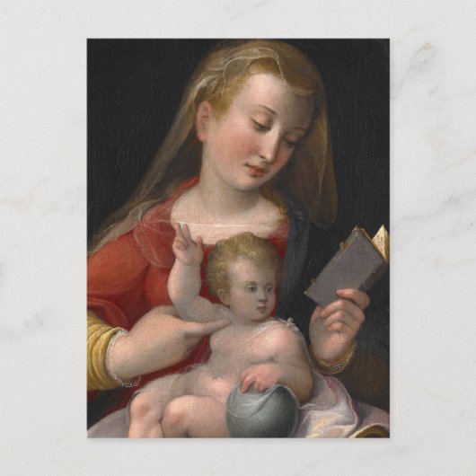 Carte Postale madonna et enfant (Devant)