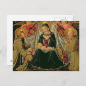 Carte Postale Madonna et Enfant 2 (Devant / Derrière)