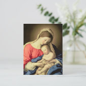 Carte Postale Madonna et Enfant 3 (Debout devant)