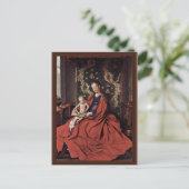 Carte Postale Madonna Et Enfant Lecture Par Eyck Jan Van (Best Q (Debout devant)