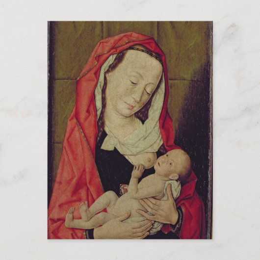 Carte Postale Madonna et Enfant (panel) (Devant)