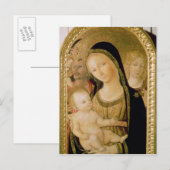 Carte Postale Madonna et l'enfant (Devant / Derrière)