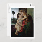 Carte Postale Madonna et l'enfant (Devant / Derrière)