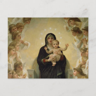 Carte Postale Madonna et l'enfant