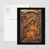 Carte Postale Madonna et l'enfant (Devant / Derrière)