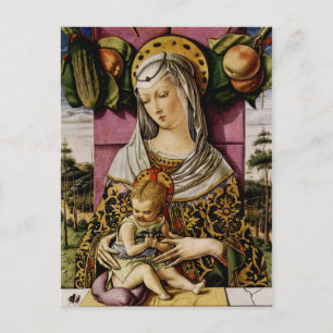 Carte Postale Madonna et l'enfant
