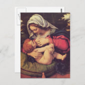 Carte Postale Madonna et l'enfant (Devant / Derrière)