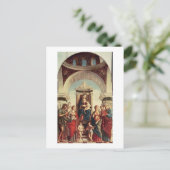 Carte Postale Madonna et l'enfant avec les saints (Debout devant)