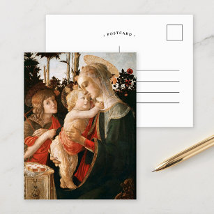 Carte Postale Madonna et l'enfant   Botticelli