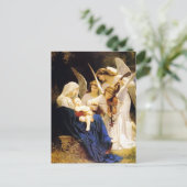 Carte Postale Madonna et l'enfant et les trois anges (Debout devant)