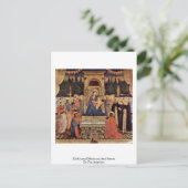 Carte Postale Madonna Et Les Saints De Fra Angelico (Debout devant)