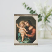 Carte Postale Madonna et son enfant (Debout devant)