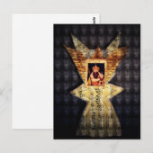 Carte Postale Madonna noire (Devant / Derrière)