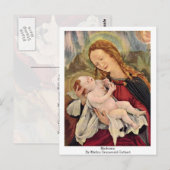 Carte Postale Madonna Par Mathis Grunewald Gothart (Devant / Derrière)