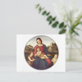 Carte Postale Madonna Terranuova par Raphael (Debout devant)