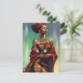 CARTE POSTALE MADRAS  (Debout devant)