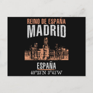 Carte Postale Madrid