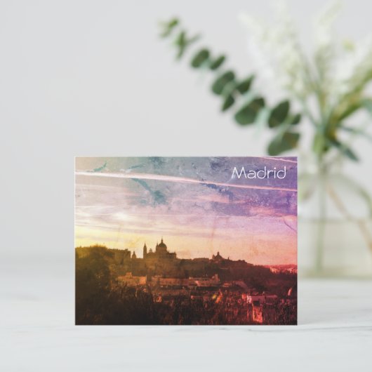 Carte Postale Madrid  (Debout devant)