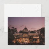 Carte postale Madrid Crystal Palace Travel (Devant / Derrière)