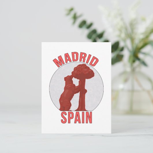 Carte Postale Madrid Espagne (Debout devant)