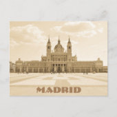 Carte Postale Madrid, Espagne (Devant)