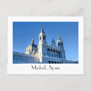 Carte postale Madrid, Espagne