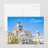 Carte Postale Madrid, Espagne (Devant / Derrière)