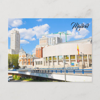 Carte Postale Madrid, Espagne