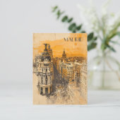 Carte Postale Madrid Espagne (Debout devant)