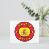 Carte Postale Madrid Espagne (Debout devant)