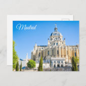 Carte Postale Madrid, Espagne (Devant / Derrière)