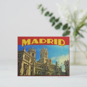 Carte Postale Madrid Espagne (Debout devant)