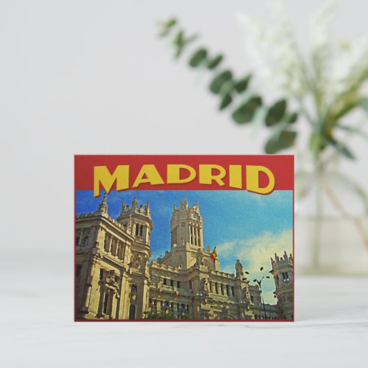 Carte Postale Madrid Espagne (Debout devant)