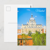 Carte Postale Madrid, Espagne (Devant / Derrière)