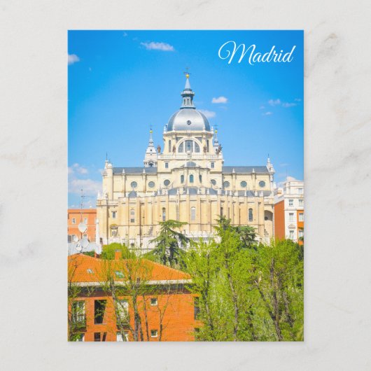 Carte Postale Madrid, Espagne (Devant)