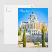 Carte Postale Madrid, Espagne (Devant / Derrière)