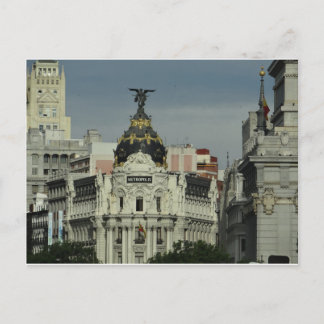 Carte Postale Madrid Espagne