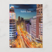 Carte Postale Madrid, Espagne photo pittoresque, (Devant)