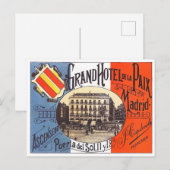 Carte Postale Madrid Espagne voyage millésime (Devant / Derrière)