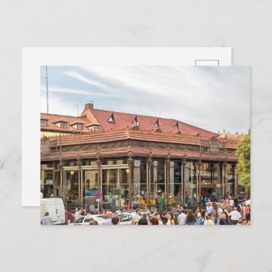 Carte Postale Madrid. n° 17. (Devant / Derrière)