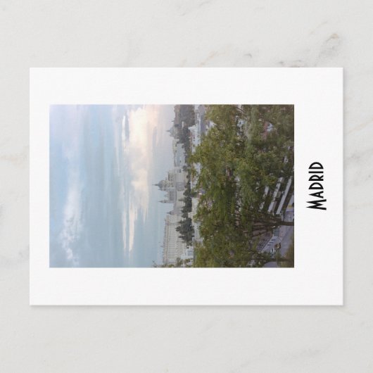Carte Postale Madrid Postcard (Devant)