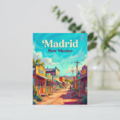 Carte Postale Madrid, Santa Fe États-Unis (Debout devant)